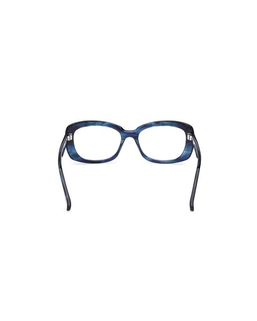 Max Mara Black Mm5211 092 Optical Frames Acetate Round Normal