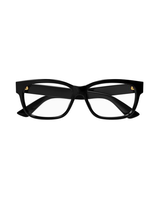 Gucci Black Gg1341O 001 Optical Frames Plastic Squared