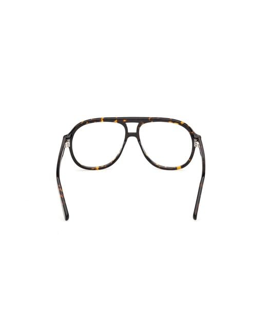 Gcds Black Gd5053 52 Optical Frames Acetate Pilot Normal
