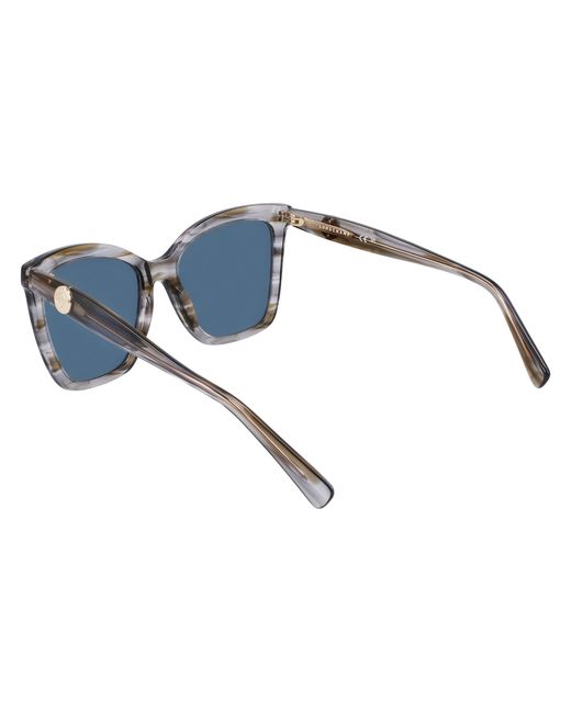 Longchamp Black Lo742S 036 Sunglasses Acetate Cat Eye Normal Normal