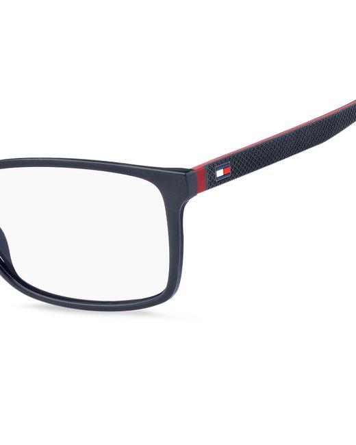 Tommy Hilfiger Black Th 1785 Fll Optical Frames Plastic Squared for men