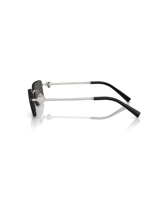 Tiffany & Co Black Tf3108B 6001S4 Sunglasses Metal Squared Normal