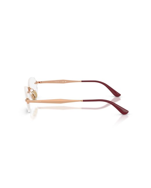 Vogue Eyewear Black Vo4343 5152 Optical Frames Metal Round Normal
