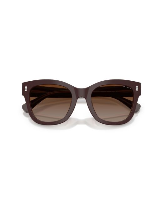 Ralph Lauren Black Ra5301U 6055T5 Sunglasses Acetate Round Polarized
