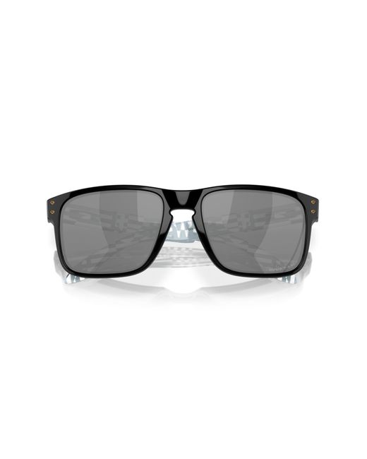 Oakley Black Oo9102 Holbrook 9102Y7 Sunglasses O_Matter Squared Polarized Prizm for men