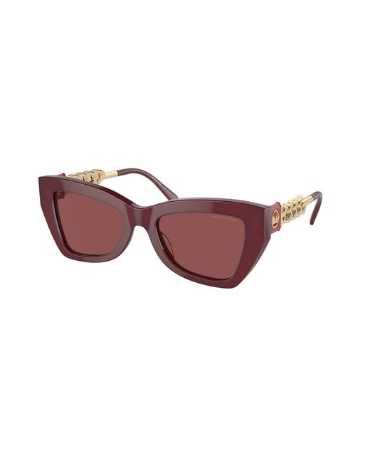 Michael Kors Black Mk2205 Montecito 394975 Sunglasses Acetate Cat Eye Normal