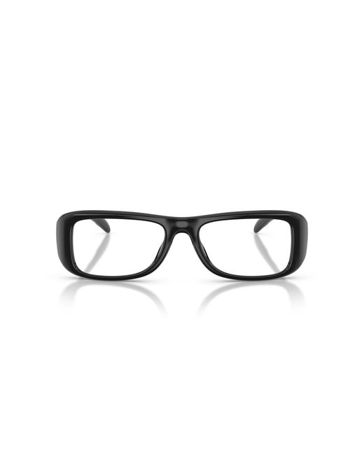 DIESEL Black Dl6010U 2001 Optical Frames Injected Transparent Squared Normal