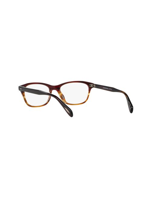 Oliver Peoples Black Ov5224 Ashton 1224 Optical Frames Acetate Transparent Squared Normal