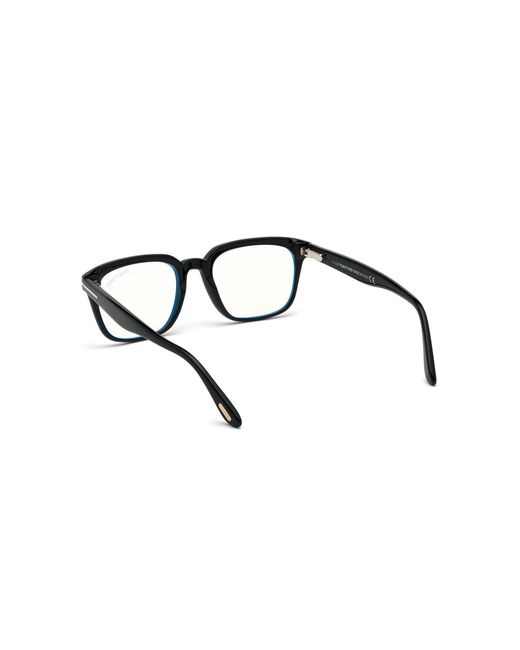 Tom Ford Black Ft5626-B 001 Optical Frames Acetate Squared Normal for men
