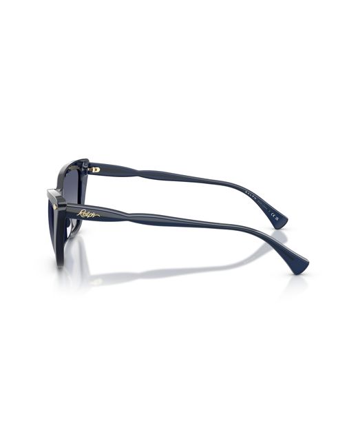 Ralph Lauren Black Ra5346U 60594L Sunglasses Acetate Cat Eye Normal Shaded