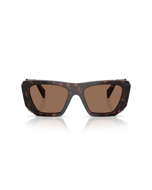 Prada Black Pr B18S 17N06B Sunglasses Acetate Squared Normal
