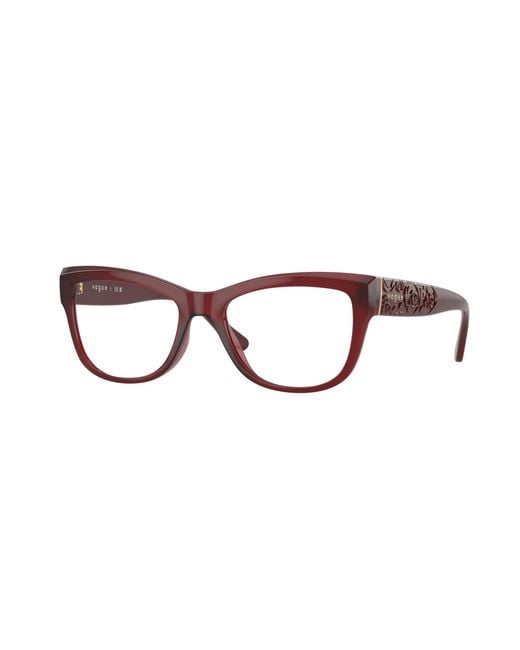 Vogue Eyewear Black Vo5528 3094 Optical Frames Nylon Cat Eye Normal