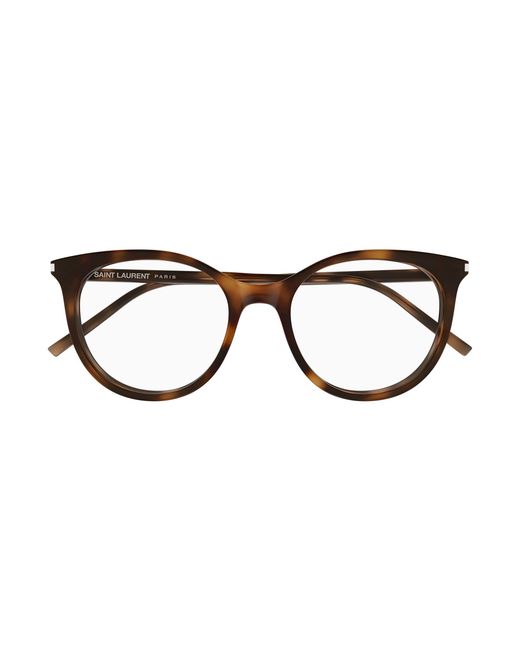 Saint Laurent Black Sl 891 005 Optical Frames Acetate Transparent Cat Eye