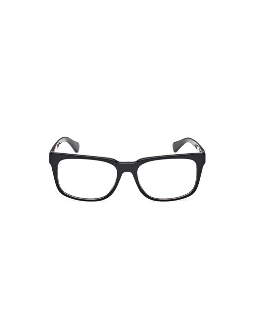 Timberland Black Tb50074 001 Optical Frames Acetate Squared Normal for men