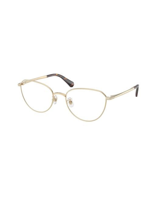 Swarovski Black Sk1029D 4013 Optical Frames Metal Round Normal