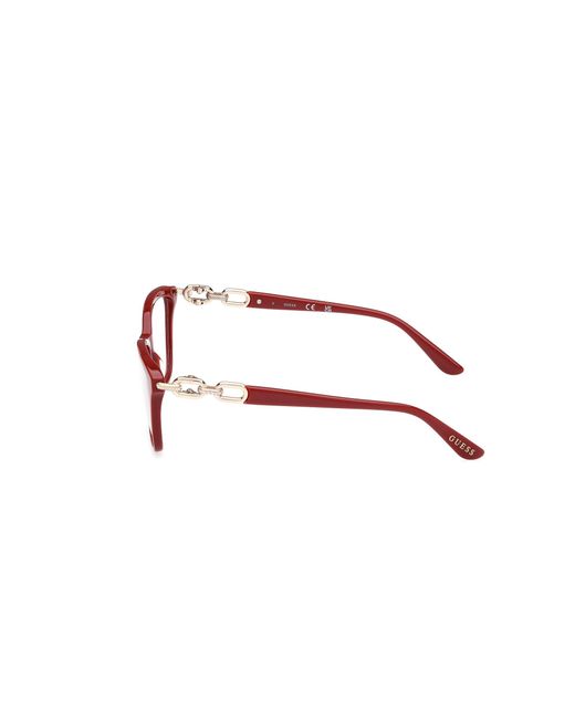 Guess Black Gu50181 066 Optical Frames Acetate Squared Normal