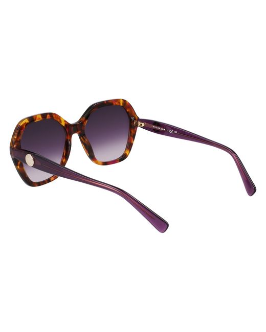 Longchamp Black Lo759S 502 Sunglasses Acetate Squared Normal Normal
