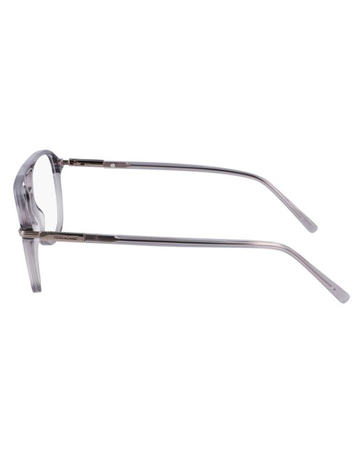 Ferragamo Black Sf3006 020 Optical Frames Acetate Squared Normal for men