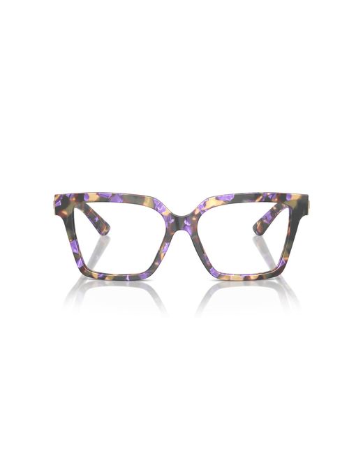 Dolce & Gabbana Black Dg3395 3439 Optical Frames Acetate Squared Normal