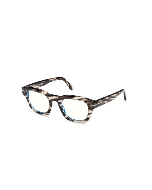 Tom Ford Black Ft6083-B 055 Optical Frames Acetate Squared Normal for men