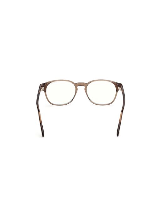 Tom Ford Black Ft6169-B 45 Optical Frames Acetate Round Normal for men