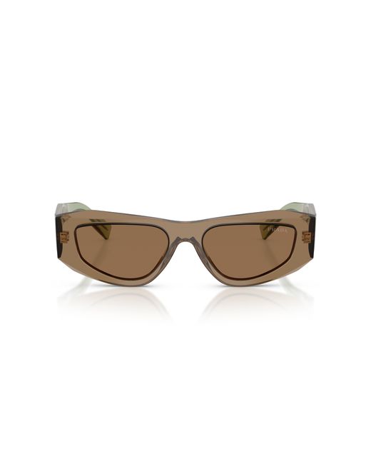 Prada Black Pr B19S 29E90F Sunglasses Acetate Pillow Normal for men
