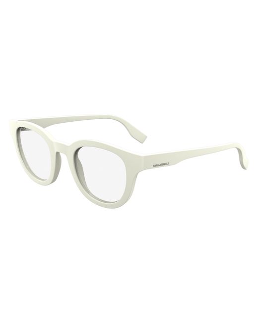 Karl Lagerfeld Black Kl6177 105 Optical Frames Bio-Inject Geometric Normal