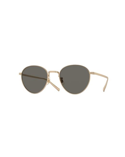 Oliver Peoples Black Ov1336St Rhydian 5035R5 Sunglasses Titanium Pantos Normal