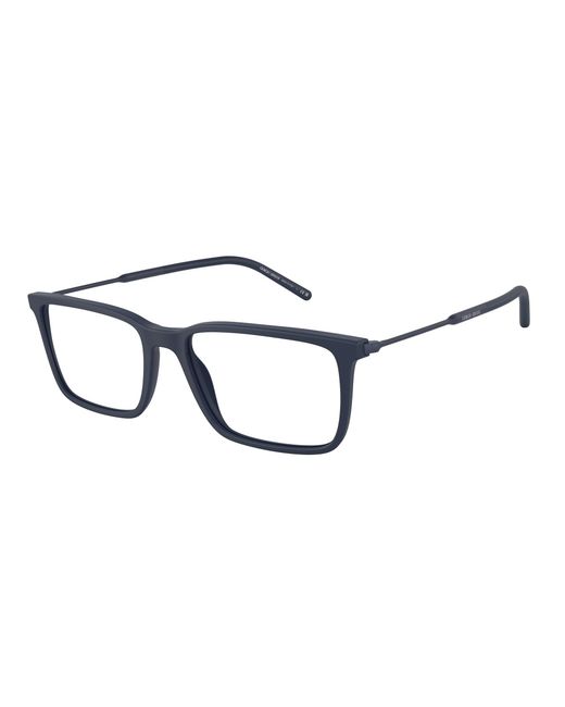 Giorgio Armani Black Ar7233 5543 Optical Frames Acetate Transparent Squared Normal for men