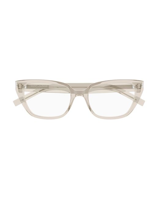 Saint Laurent Black Sl 896 004 Optical Frames Acetate Transparent Cat Eye