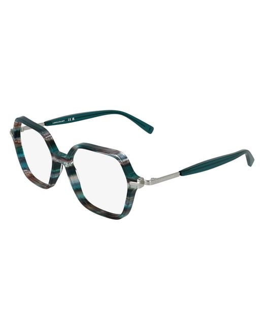 Longchamp Black Lo2782 427 Optical Frames Acetate Squared Normal