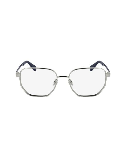 Calvin Klein Black Ckj25203 040 Optical Frames Metal Squared Normal