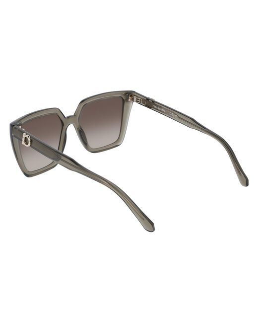 Ferragamo Black Sf2058Se 320 Sunglasses Squared Normal
