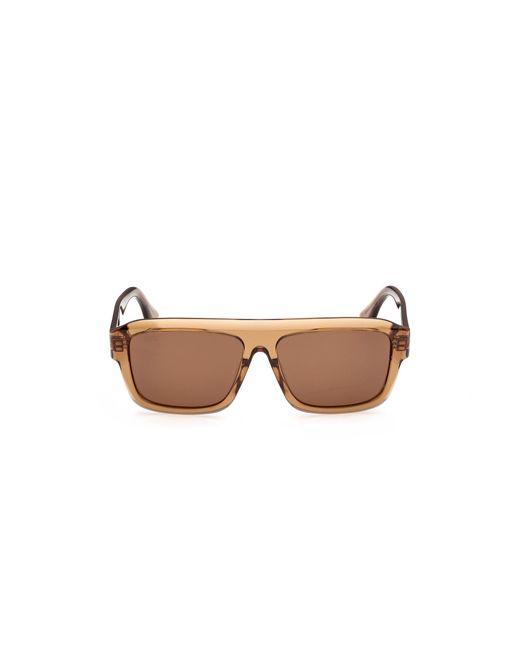Gcds Black Gd0075 45E Sunglasses Acetate Squared Normal
