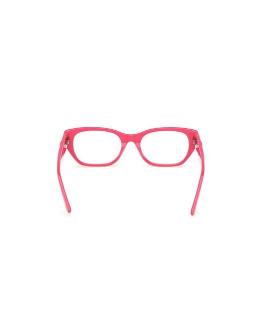 Guess Red Gu50305 072 Optical Frames Acetate Cat Eye Normal