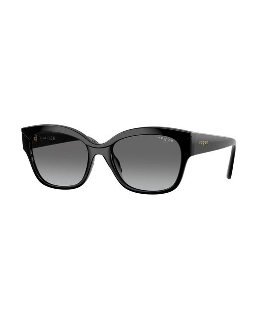 Vogue Eyewear Black Vo5638Su W44/11 Sunglasses Nylon Butterfly Normal Shaded