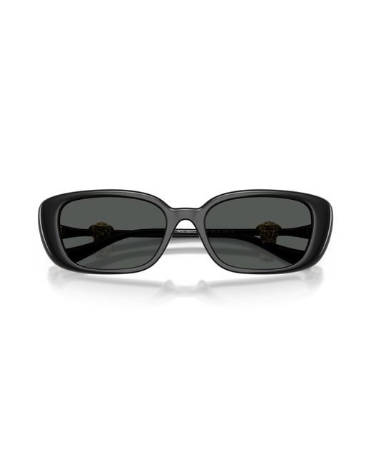 Versace Black Ve4504D Gb1/87 Sunglasses Injected Pillow Normal