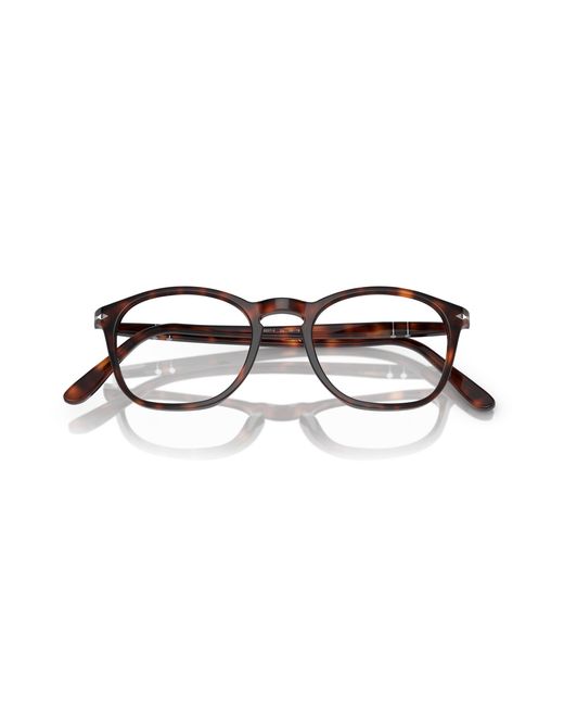 Persol Black Po3007V 24 Optical Frames Acetate Transparent Squared Normal for men