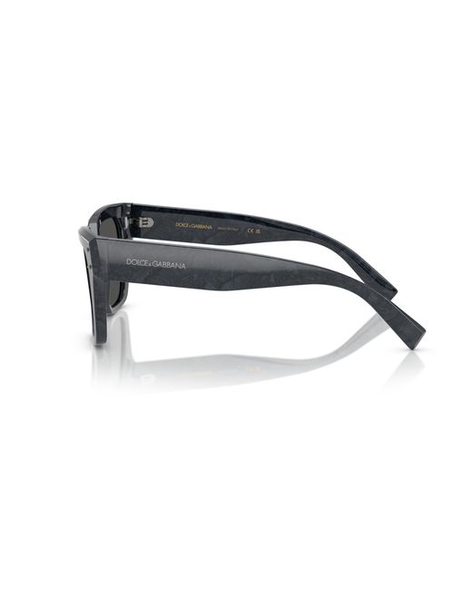 Dolce & Gabbana Black Dg4471 344187 Sunglasses Acetate Squared Normal
