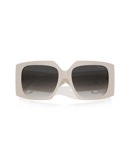 Jimmy Choo Black Jc5006U 50088G Sunglasses Acetate Butterfly Normal Shaded