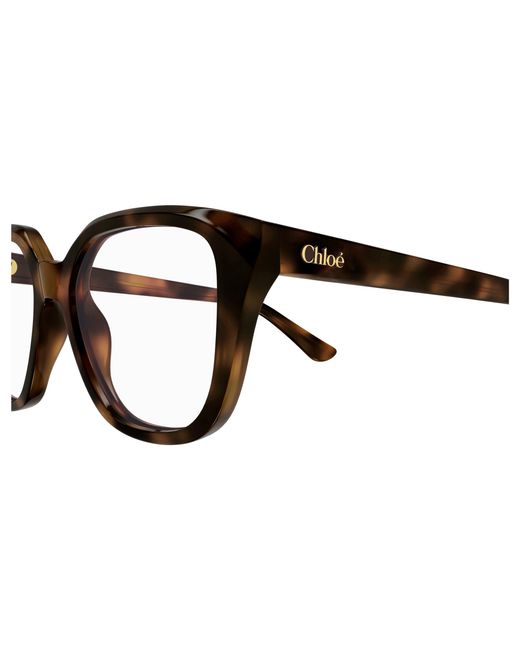 Chloé Black Ch0293O 002 Optical Frames Acetate Transparent Squared