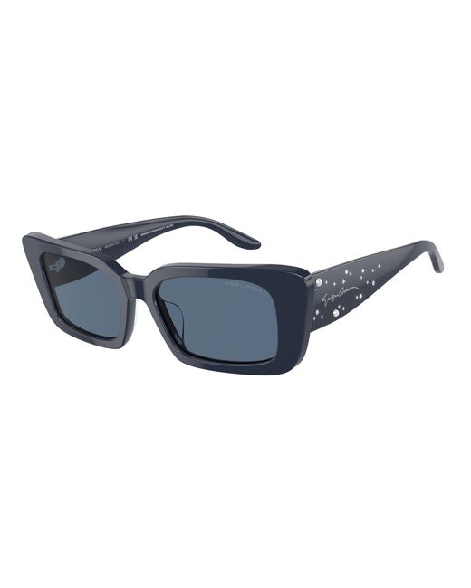 Giorgio Armani Black Ar8214Bu 607980 Sunglasses Acetate Squared Normal