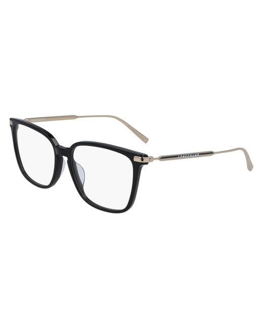 Longchamp Black Lo2661 001 Optical Frames Acetate Squared Normal Photochromatic