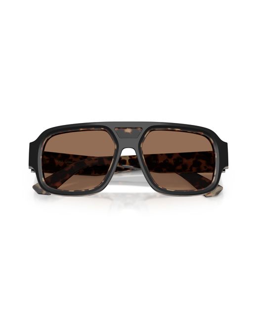Dolce & Gabbana Black Dg4516 341773 Sunglasses Acetate Squared Normal for men