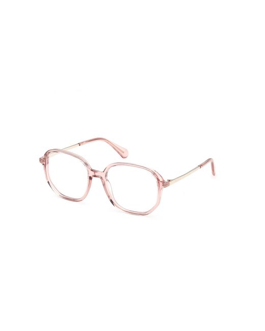 MAX&Co. Black Mo5199 072 Optical Frames Injected Geometric Normal