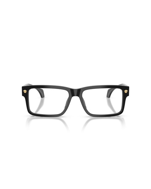 Versace Black Ve3391U Gb1 Optical Frames Acetate Transparent Squared Normal for men