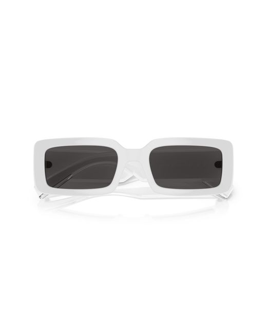 Dolce & Gabbana Black Dg6187 331287 Sunglasses Injected Squared Normal