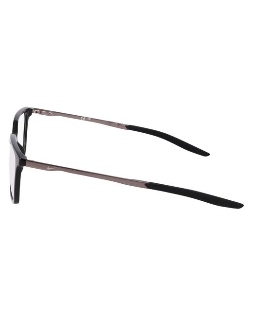 Nike Black 7227 001 Optical Frames Bio-Inject Squared Normal for men