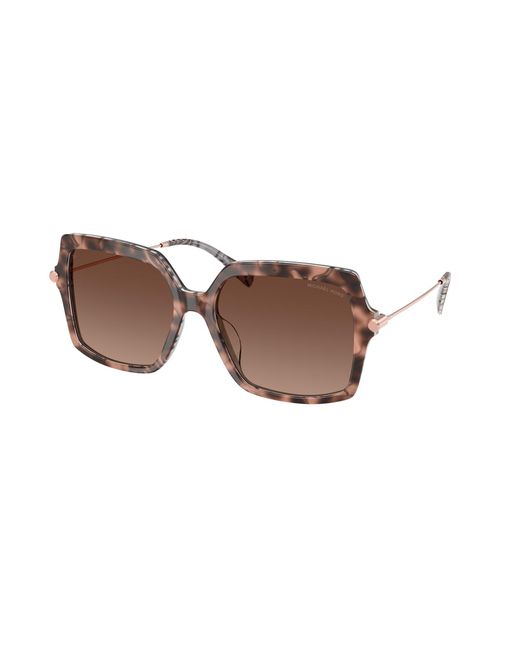 Michael Kors Black Mk2247U Quogue 4017T5 Sunglasses Acetate Squared Polarized Shaded