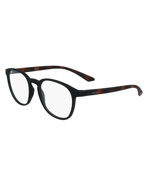Calvin Klein Black Ck23527N 005 Optical Frames Bio-Injected Geometric Normal